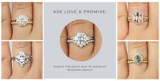 Ask Love & Promise: What's the Right Way to Wear My Wedding Rings? | Love &  Promise Blog