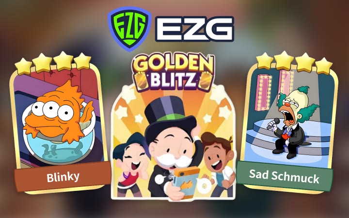 Buy all Monopoly GO Stickers (1 - 6 Stars) and Gold Cards at EZG.com with instant delivery and trusted service. Affordable prices, safe trades, and full album support.